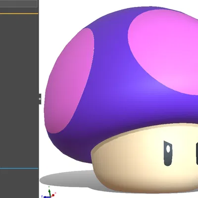 Mô Hình Nấm Mario (Thường và Độc)