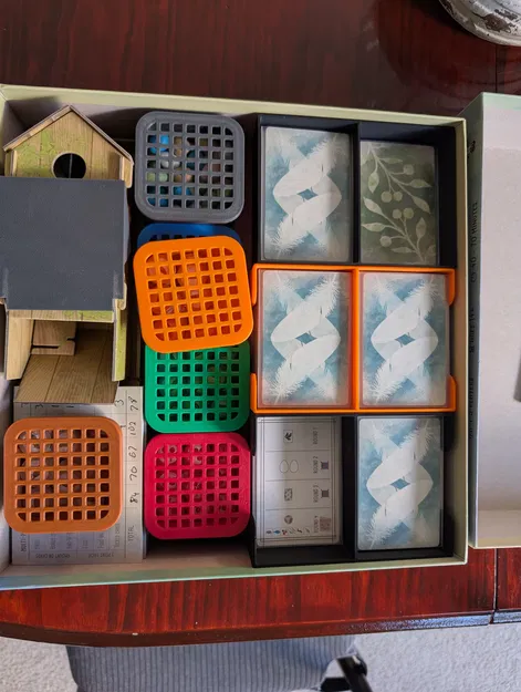 Khay Đựng Thẻ Wingspan Có Lỗ Khoét Cho Thẻ Bọc Sleeve - Image 3