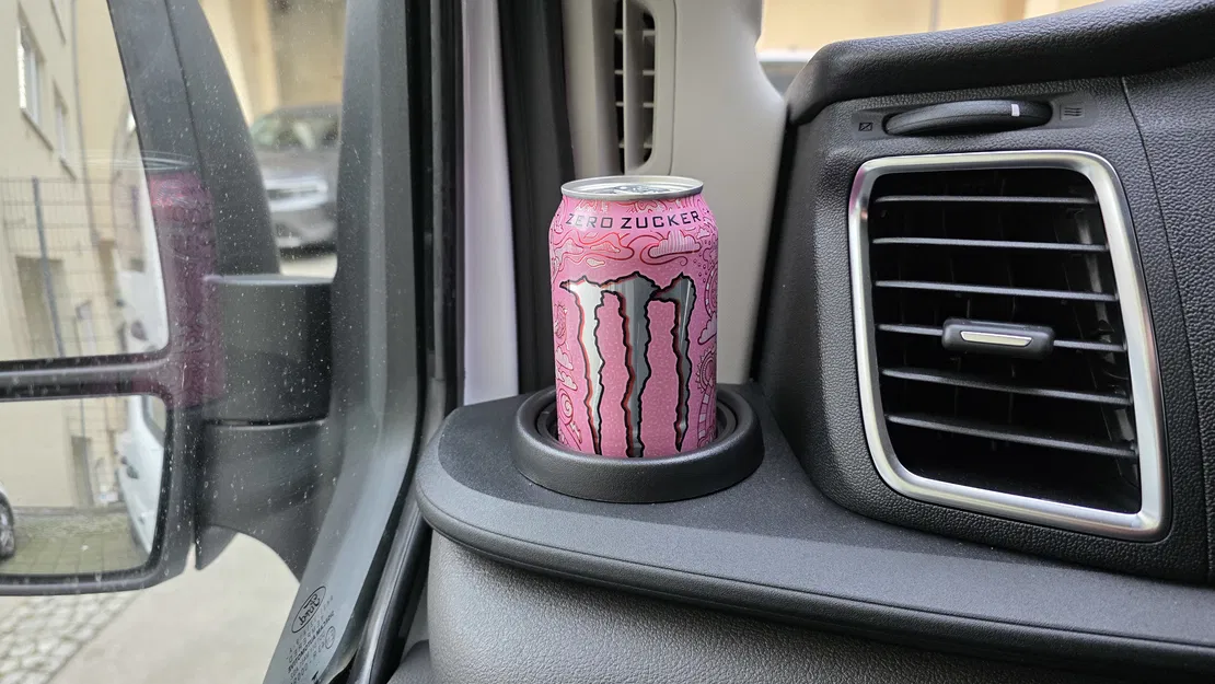 Đế giữ ly cho Ford Transit (2019+) vừa lon 500, 330, 250ml - Image 4