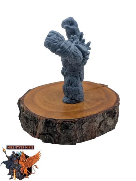 Earth Elemental - Miniature Sẵn Sàng In bởi Mike Gyver Minis - Image 2