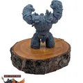 Earth Elemental - Miniature Sẵn Sàng In bởi Mike Gyver Minis - Thumbnail 3
