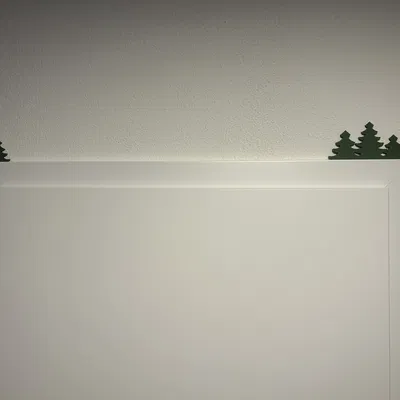 Đồ Trang Trí Cây Thông Noel Cho Khung Cửa Hoặc Mép Màn Hình