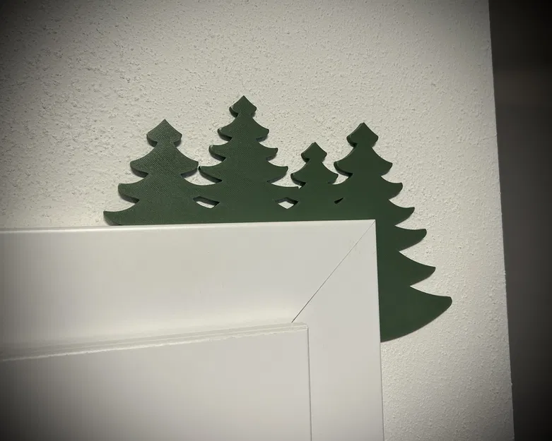 Đồ Trang Trí Cây Thông Noel Cho Khung Cửa Hoặc Mép Màn Hình - Image 4