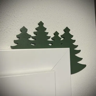 Đồ Trang Trí Cây Thông Noel Cho Khung Cửa Hoặc Mép Màn Hình