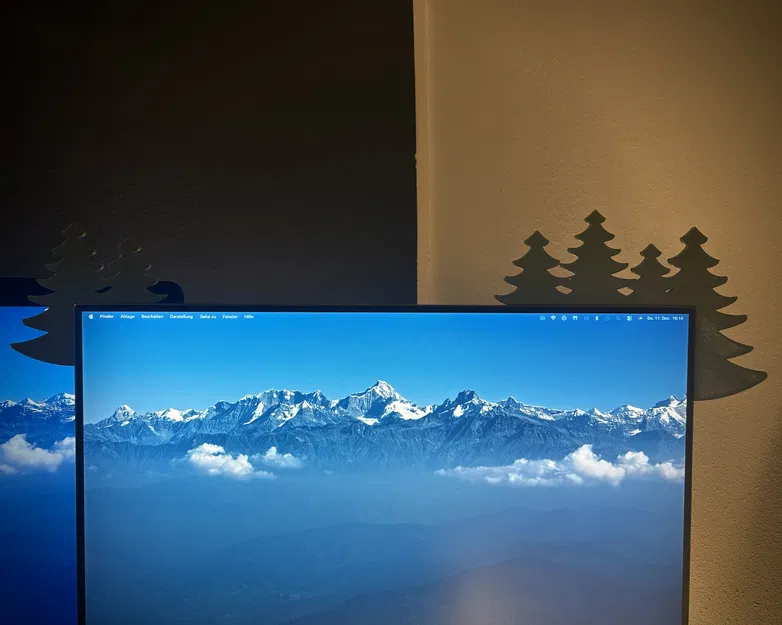 Đồ Trang Trí Cây Thông Noel Cho Khung Cửa Hoặc Mép Màn Hình - Image 6