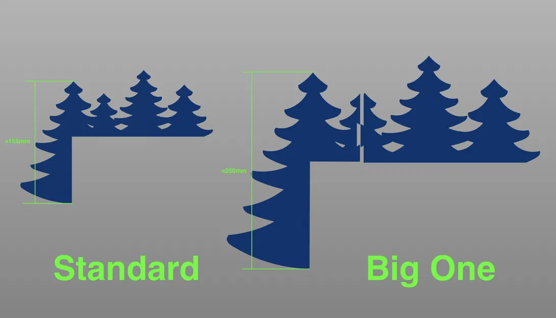 Đồ Trang Trí Cây Thông Noel Cho Khung Cửa Hoặc Mép Màn Hình - Image 8