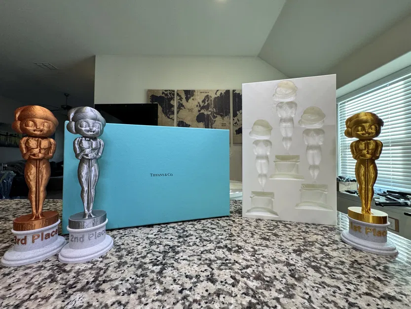 Cúp thi bánh gừng hạng Nhất, Nhì, Ba - Image 1