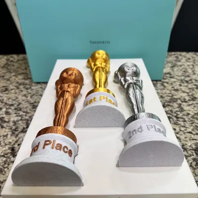 Cúp thi bánh gừng hạng Nhất, Nhì, Ba