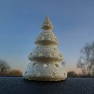 Ngôi Sao Cây Thông Noel Có Đèn LED