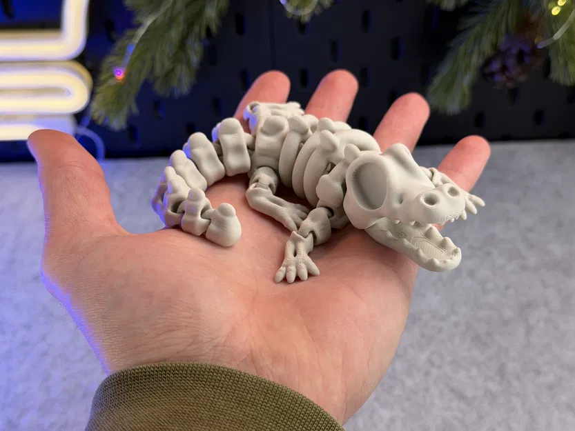 Cá Sấu Bộ Xương Khớp Nối - Image 1