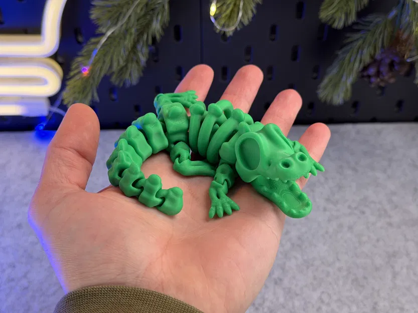 Cá Sấu Bộ Xương Khớp Nối - Image 2