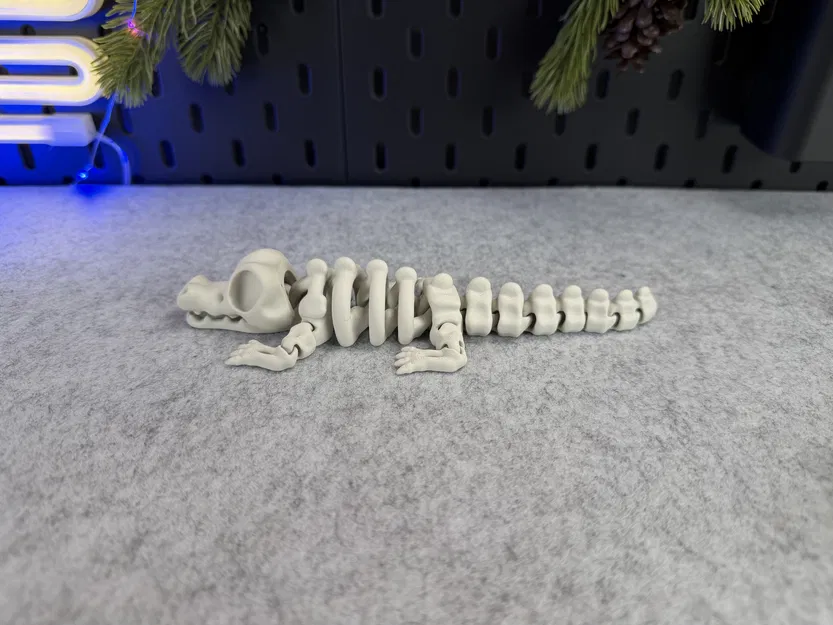 Cá Sấu Bộ Xương Khớp Nối - Image 14