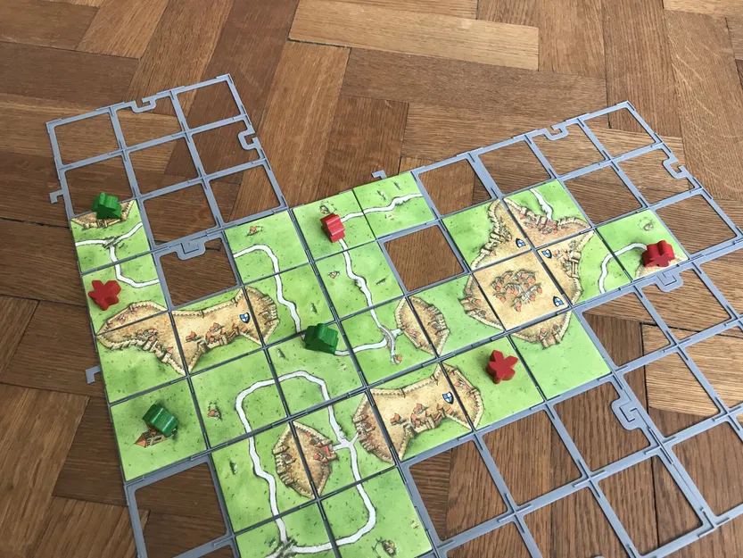 Lưới ô gạch Carcassonne / Karak / Isle of Skye - Image 1