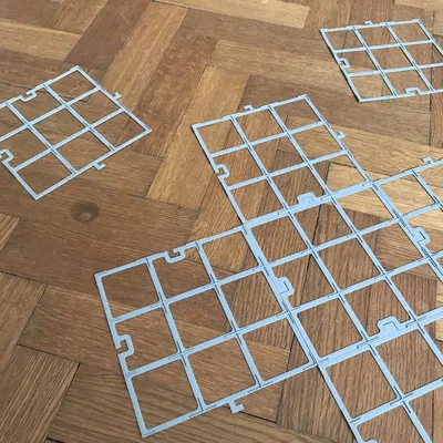 Lưới ô gạch Carcassonne / Karak / Isle of Skye