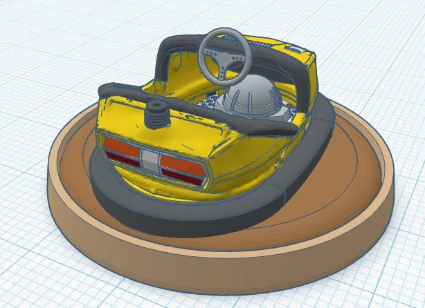 Mô hình CrashDerby Alfetta Autoscooter - Image 2