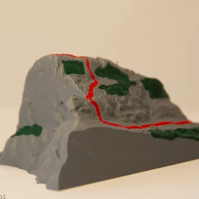 Mô Hình 3D Sigriswiler Rothorn