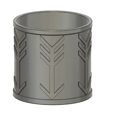 Chậu Cây Thiết Kế Mũi Tên - Không Cần Hỗ Trợ