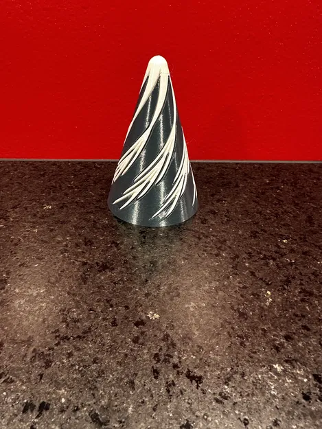 Mô hình bông tuyết Giáng sinh xoắn ốc xuyên suốt - Image 10