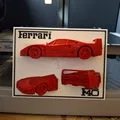 Mô hình 3D Ferrari F40 - Xe Thể Thao Huyền Thoại - Thumbnail 1