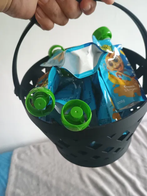 Rổ tròn có tay cầm cho bé - Dễ in, có 2 phiên bản - Image 3