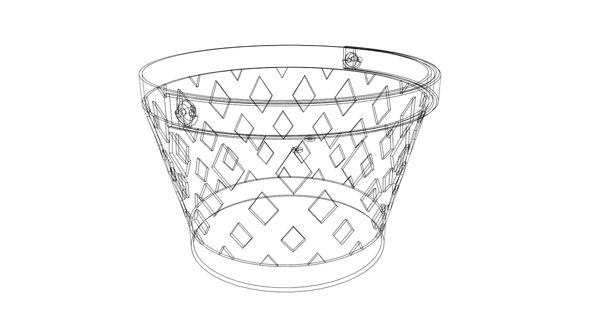 Rổ tròn có tay cầm cho bé - Dễ in, có 2 phiên bản - Image 7