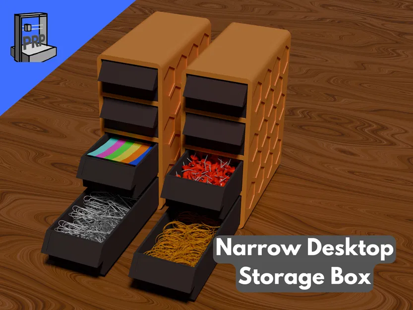 Hộp Lưu Trữ Bàn Làm Việc Hẹp - Image 1