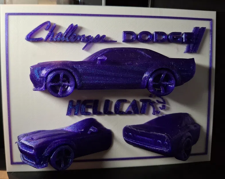 Xe Dodge Challenger HellCat - Image 1