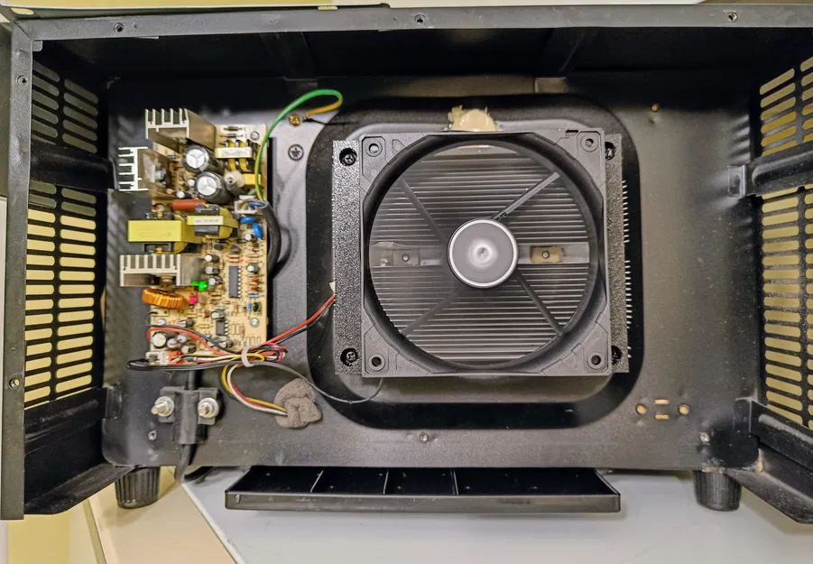 Bộ chuyển đổi quạt Vine freezer từ 80mm sang 120mm - Image 1