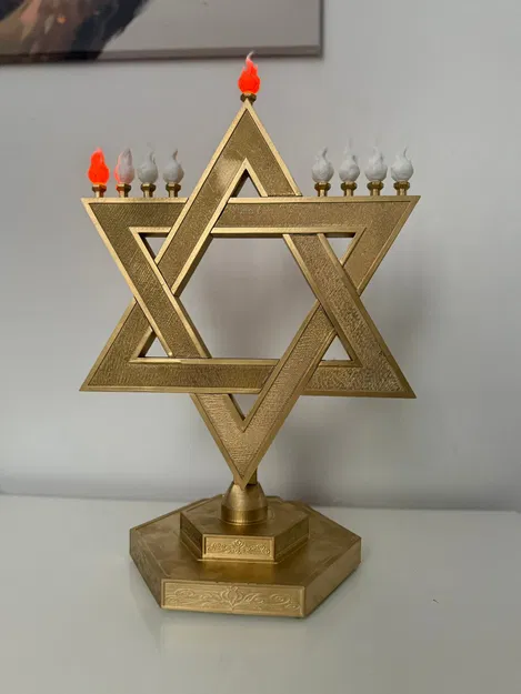 Nến Hanukkah - Image 4