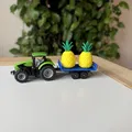 Mô hình 3D Trái Thơm (Pineapple) - Thumbnail 1
