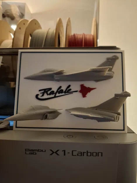 Huy Hiệu Máy Bay Rafale Chẻ Đôi - Image 1