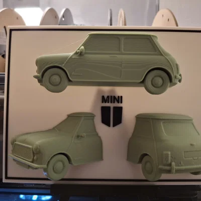 Austin Mini Cổ Điển Dạng Cắt