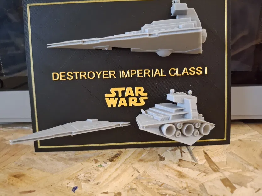 Tàu Khu Trục Lớp Imperial I - Starwars - Image 1
