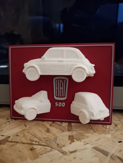 Mô hình xe FIAT 500 - Image 1