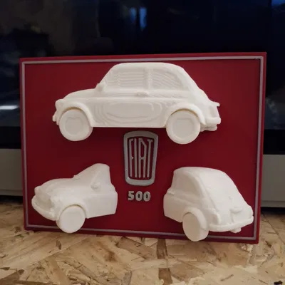 Mô hình xe FIAT 500
