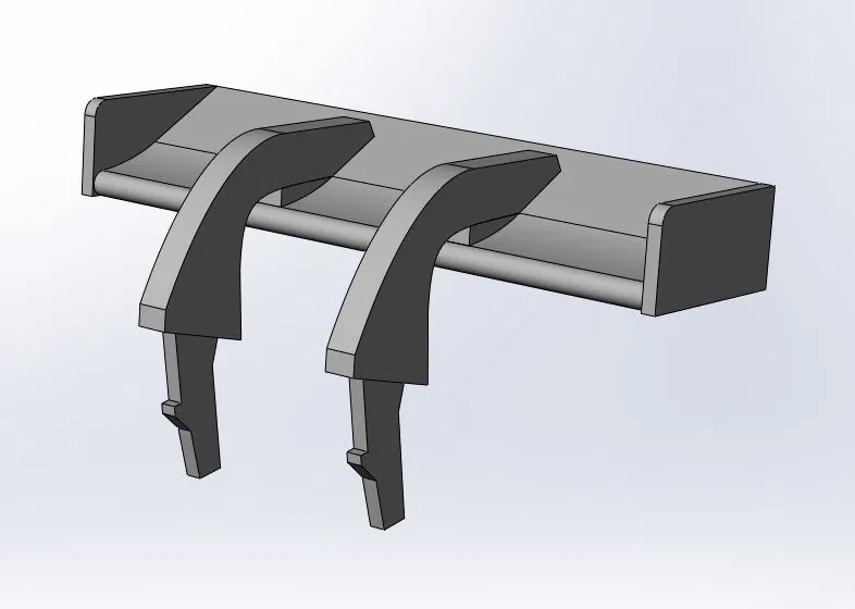 Cánh đuôi sau Mercedes DTM Carerra 1/32 - Image 1