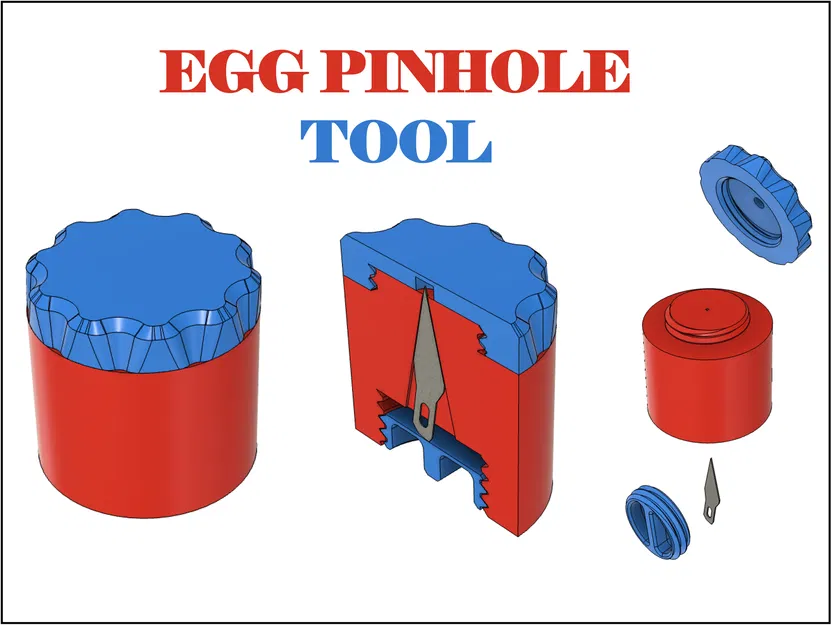 Dụng Cụ Tạo Lỗ Vỏ Trứng - Image 1