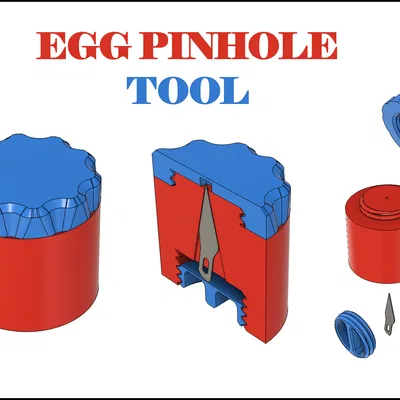 Dụng Cụ Tạo Lỗ Vỏ Trứng