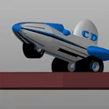 Xe Tên Lửa Đâm Xe Vỡ (Crash Derby Rocket Car) - Thumbnail 1