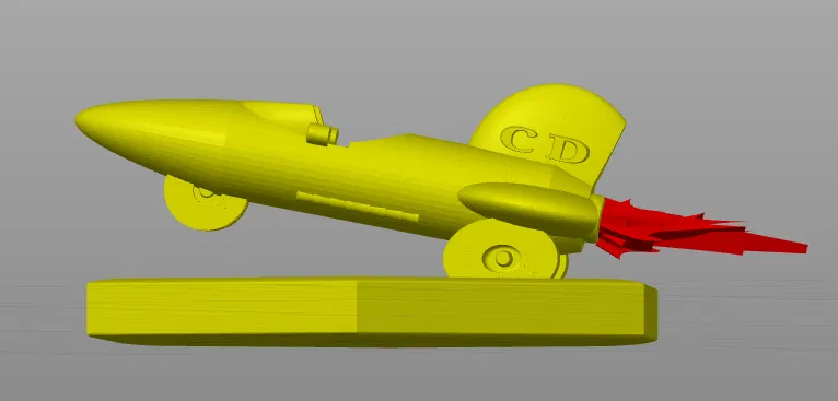 Xe Tên Lửa Đâm Xe Vỡ (Crash Derby Rocket Car) - Image 2