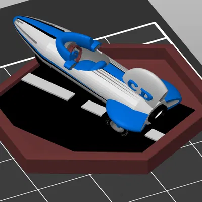 Xe Tên Lửa Đâm Xe Vỡ (Crash Derby Rocket Car)