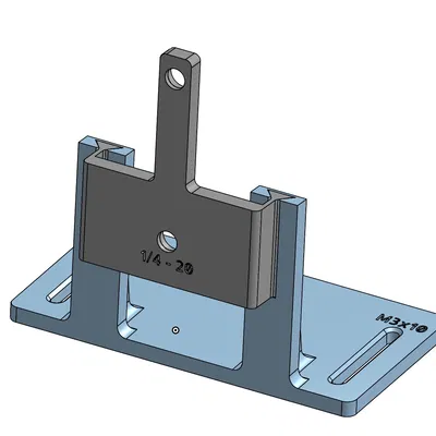 Đế Gắn Màn Hình Xeneon Edge Cho Vô Lăng Moza Racing