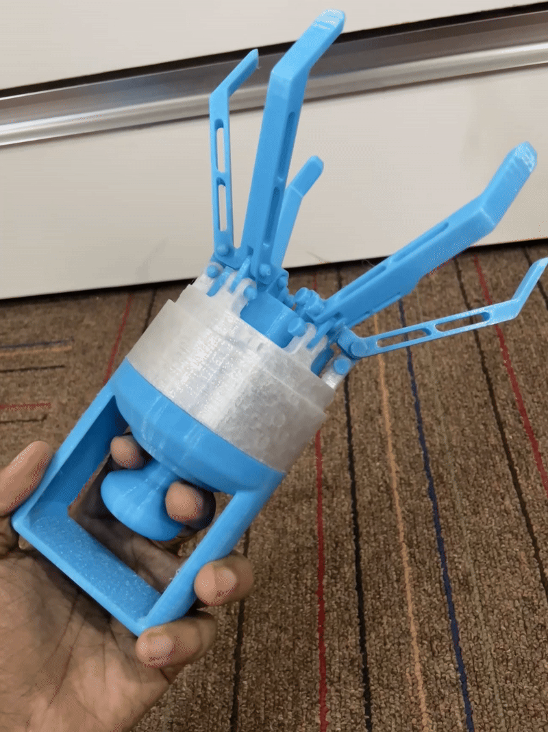 Hộp đựng phân thú cưng di động có chỗ giữ túi - Thumbnail 3