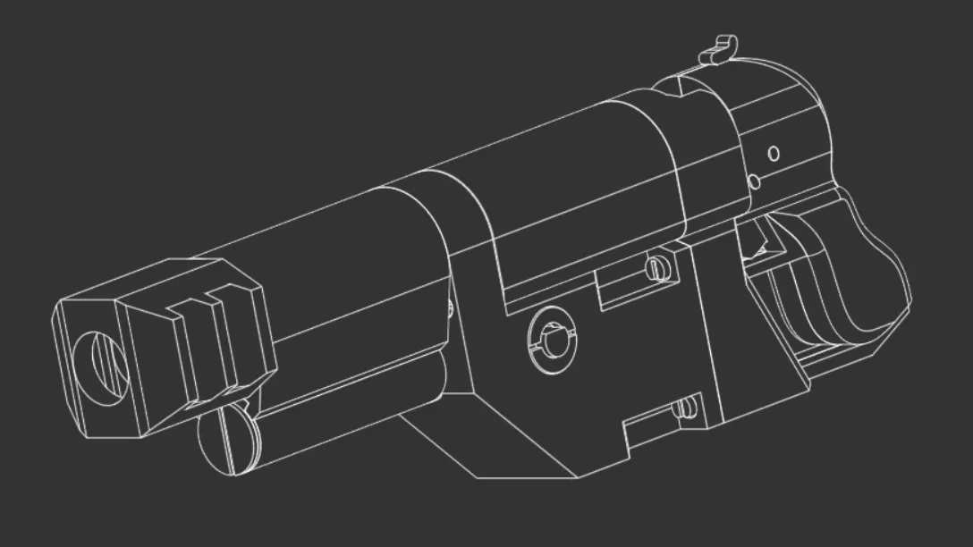 Flyswatter - Súng lục vỏ DB - Image 5