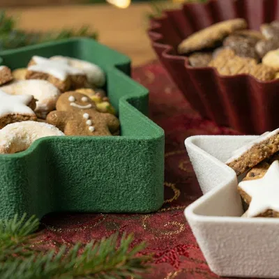 Bộ Tô Kẹo Giáng Sinh - Cây & Sao