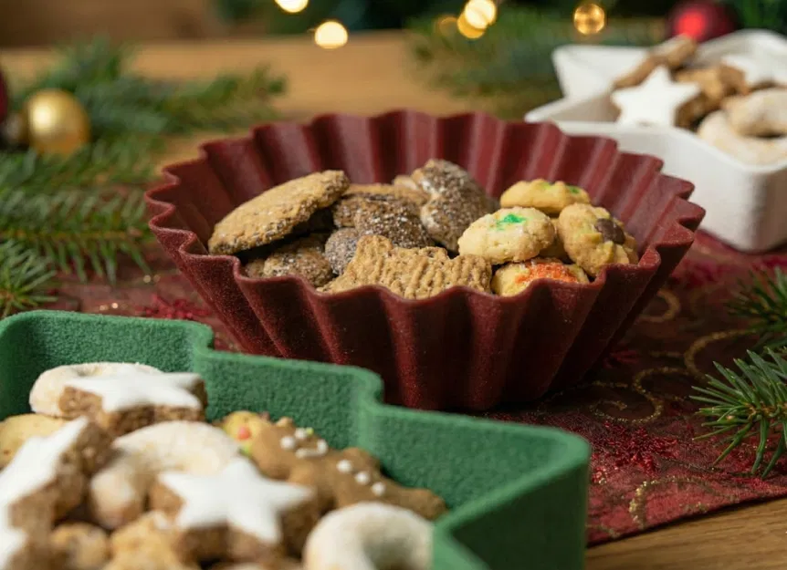 Bộ Tô Kẹo Giáng Sinh - Cây & Sao - Image 3