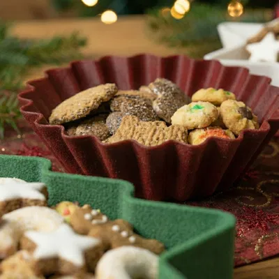 Bộ Tô Kẹo Giáng Sinh - Cây & Sao