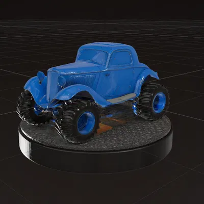 Mô Hình Nhựa ABS 3D - Praga Super Piccolo