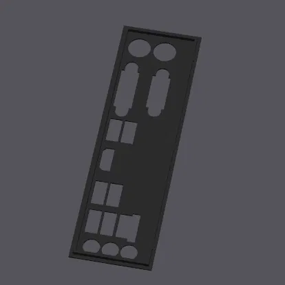 Tấm chắn I/O Bo mạch chủ Asus H270-PLUS chuẩn ATX - Image 1