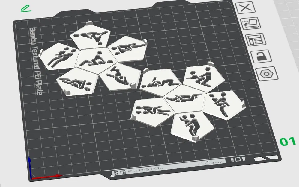 Xúc Xắc Tình Dục Hình Mười Hai Mặt – Không Keo, Không Đa Sắc, Mặt Gắn Kẹp - Image 3